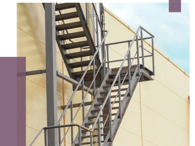 Пожарные лестницы в Устях-Куте от 12356 руб. — монтаж и продажа | ПРОЛЁТ-Утк