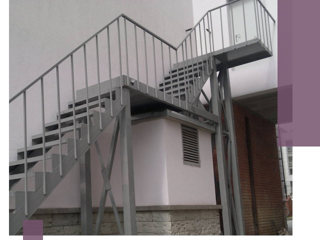 Монтаж пожарных лестниц под ключ в Устях-Куте с гарантией качества