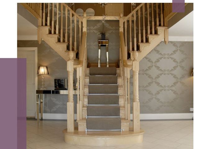 Монтаж деревянных лестниц в Устях-Куте от 7671 руб. 