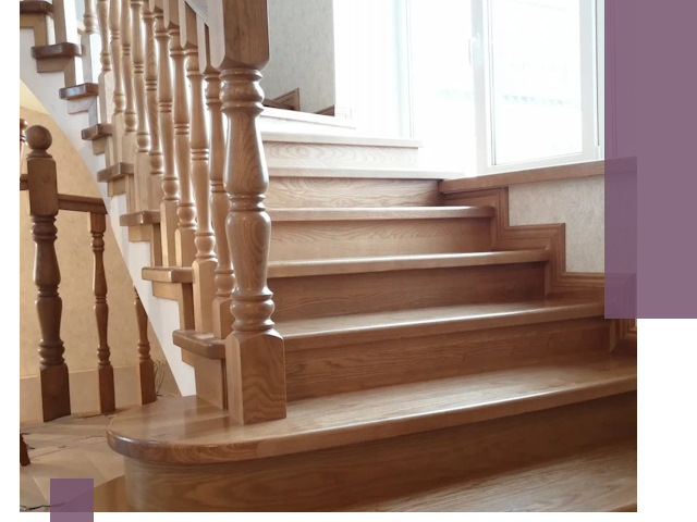 Реставрация деревянных лестниц в Устях-Куте — качественно и быстро