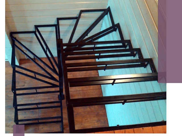 Изготовление металлических лестниц любой сложности в Устях-Куте