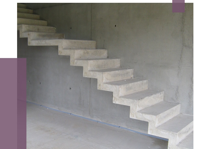Бетонные лестницы в Устях-Куте от 19049 руб. под ключ | ПРОЛЁТ-Утк