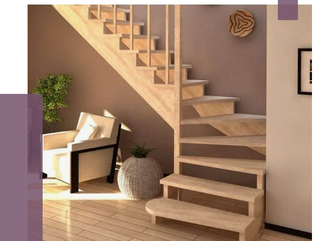 Изготовление Г-образных лестниц в Устях-Куте от 19049 руб. 