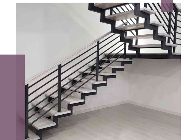 Лестницы на металлокаркасе под ключ в Устях-Куте от 12871 руб. | ПРОЛЁТ-Утк