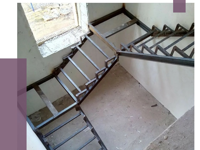 Монтаж лестниц на металлокаркасе в Устях-Куте от 12871 руб. — ПРОЛЁТ-Утк