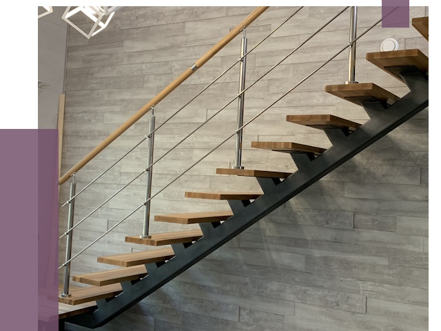 Изготовление лестниц на монокосоуре в Устях-Куте от 76713 руб. 