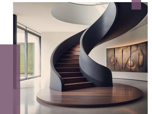 Элитные лестницы под заказ в Устях-Куте от 190495 руб. — ПРОЛЁТ-Утк