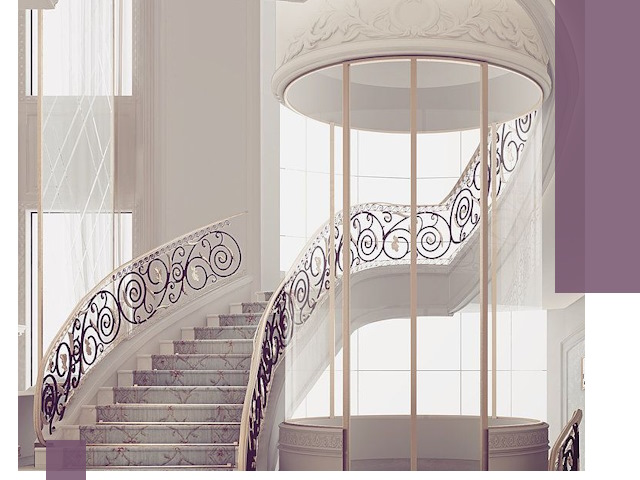 Элитные лестницы на заказ высокого класса в Устях-Куте