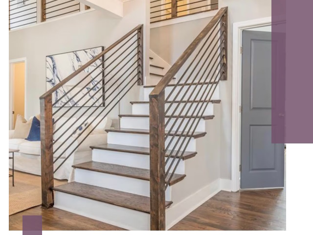 Лестницы для коттеджа под ключ в Устях-Куте — изготовление и монтаж