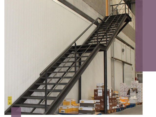 Лестницы для производства в Устях-Куте — изготовление и монтаж