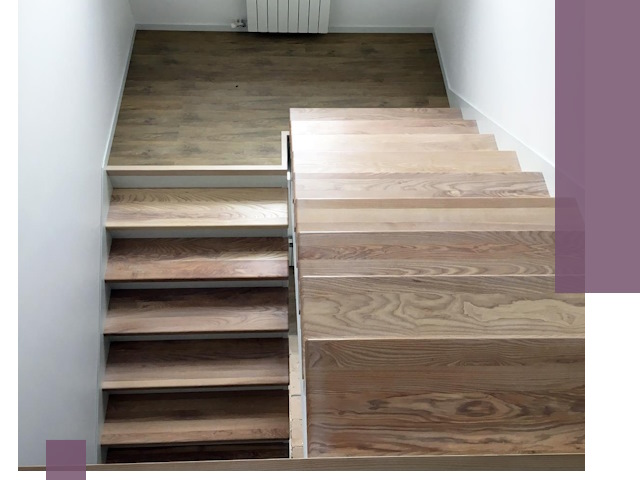 Тонировка лестниц в Устях-Куте: качественно и долговечно