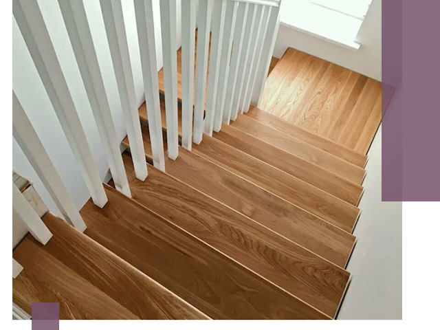 Лестницы из бука в Устях-Куте: изготовление, монтаж и демонтаж