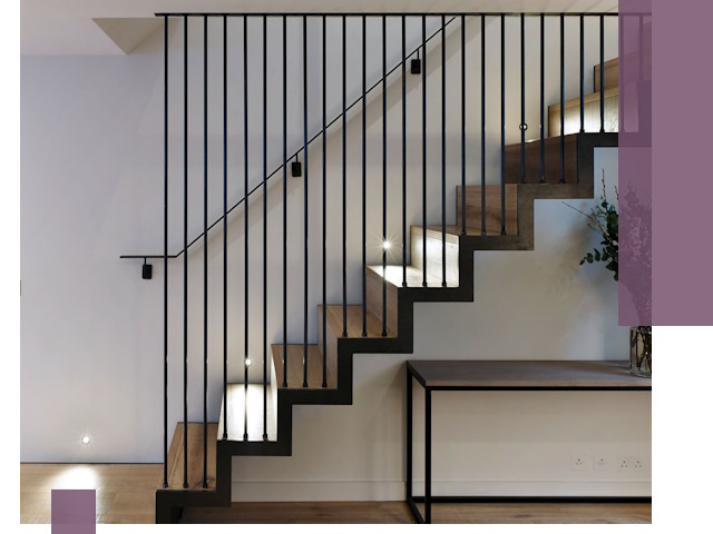 Перила и ограждения из металла и нержавейки в Устях-Куте