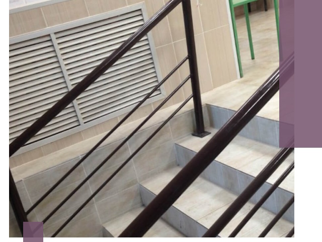 Изготовление перил из металла под ключ в Устях-Куте