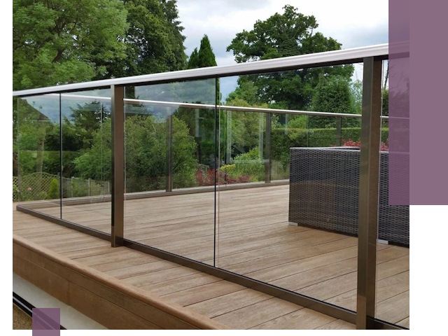 Алюминиевые перила на заказ в Устях-Куте — монтаж и гарантия