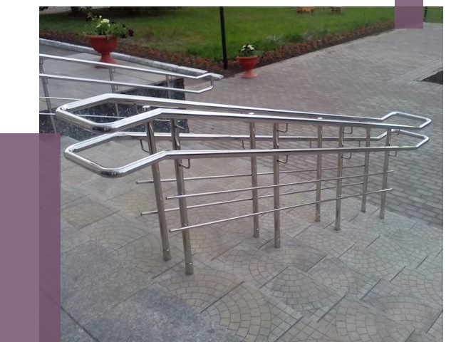 Перила для инвалидов в Устях-Куте от 7640 руб. под ключ | ПРОЛЁТ-Утк