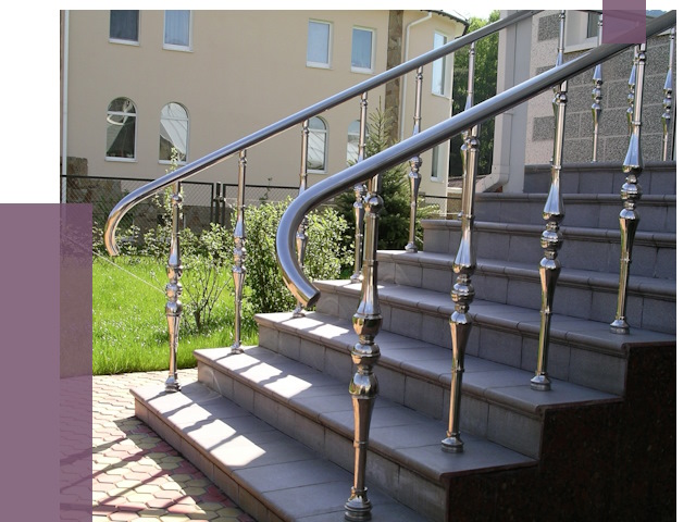 Перила для крыльца в Устях-Куте от 10812 руб. — монтаж ПРОЛЁТ-Утк