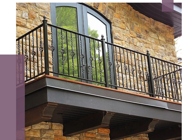 Балконные ограждения в Устях-Куте от 8083 руб. — купить | ПРОЛЁТ-Утк