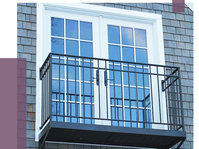 Французские балконы в Устях-Куте от 7465 руб. за м2