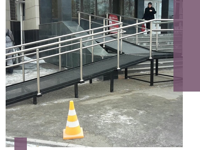 Стационарные пандусы под ключ в Устях-Куте — изготовление и монтаж