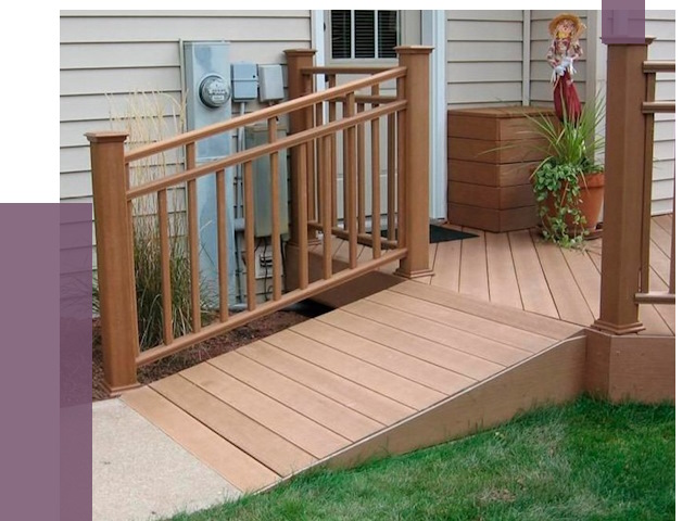 Пандус на крыльцо в Устях-Куте под ключ от 7826 руб. 