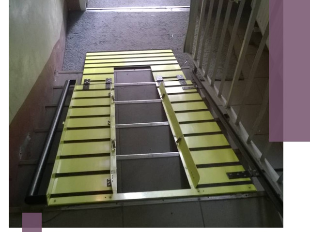 Профессиональный монтаж пандуса в подъезд в Устях-Куте