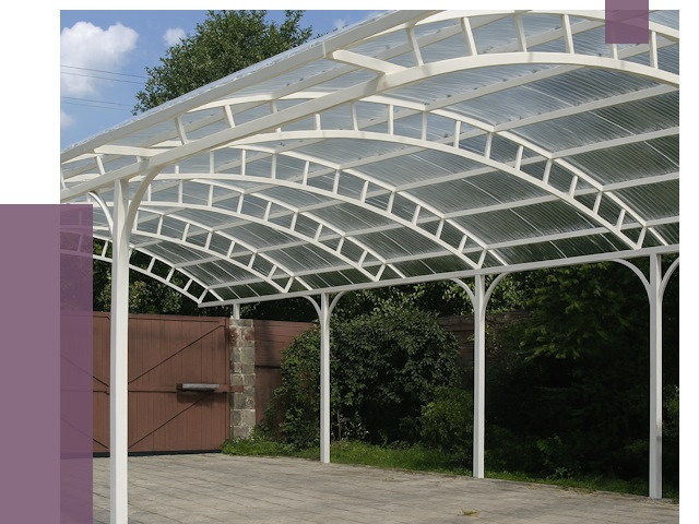 Изготовление навесов в Устях-Куте от 14931 руб. за м² — ПРОЛЁТ-Утк