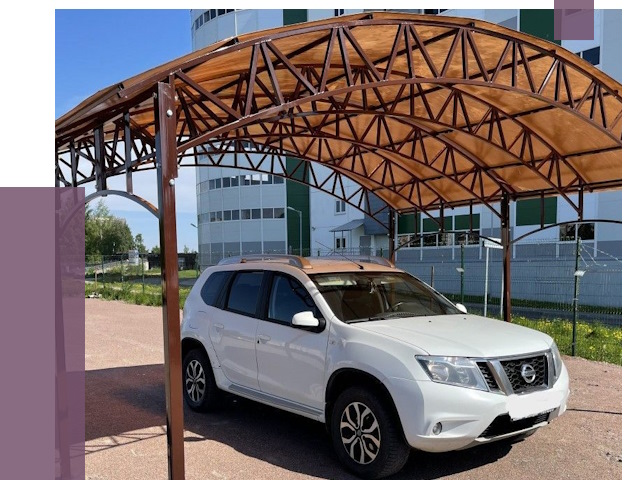 Недорогие навесы в Устях-Куте от 43247 руб. | ПРОЛЁТ-Утк