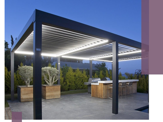 Навесы отдельно стоящие под ключ в Устях-Куте из металла и поликарбоната