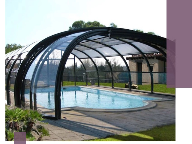 Навесы для бассейна в Устях-Куте: изготовление и монтаж под ключ