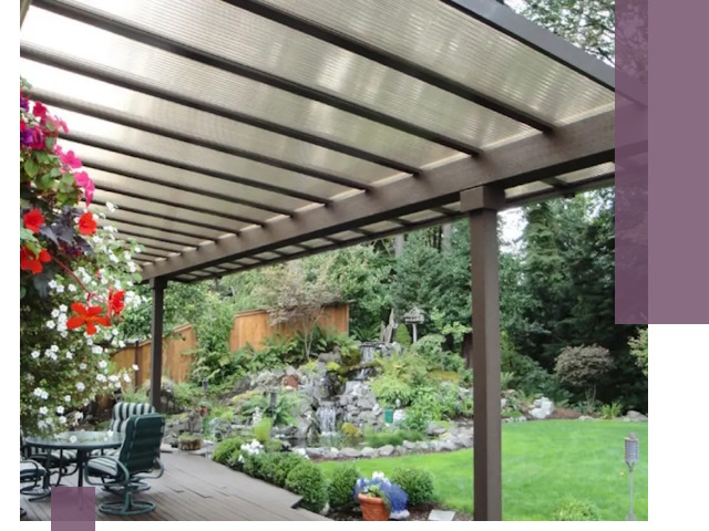 Навесы из поликарбоната под ключ в Устях-Куте быстро и надёжно