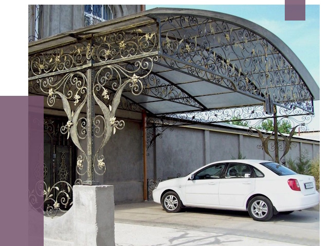 Кованые навесы в Устях-Куте от 14673 руб. | ПРОЛЁТ-Утк