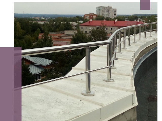 Парапеты и ограждения кровли в Устях-Куте от 4994 руб.