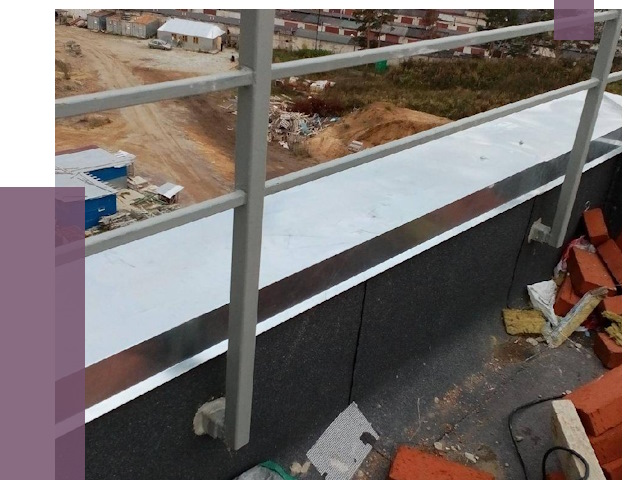 Монтаж парапетов в Устях-Куте от 4325 руб.  | ПРОЛЁТ-Утк