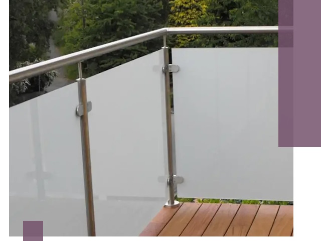 Алюминиевые парапеты для балконов и террас в Устях-Куте