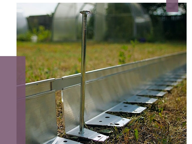 Металлические бордюры для газона в Устях-Куте от 4325 руб. | ПРОЛЁТ-Утк