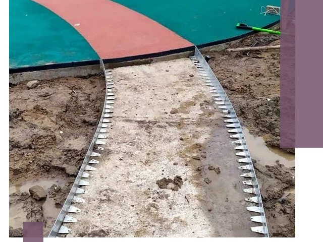 Металлические бордюры для дорожек в Устях-Куте — монтаж и изготовление