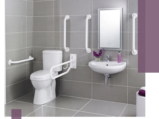 Поручни для санузлов в Устях-Куте: установка, ремонт и монтаж