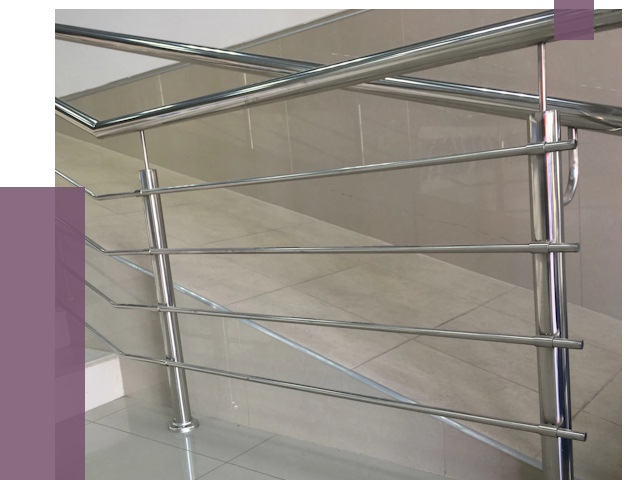 Изготовление поручней из нержавеющей стали в Устях-Куте