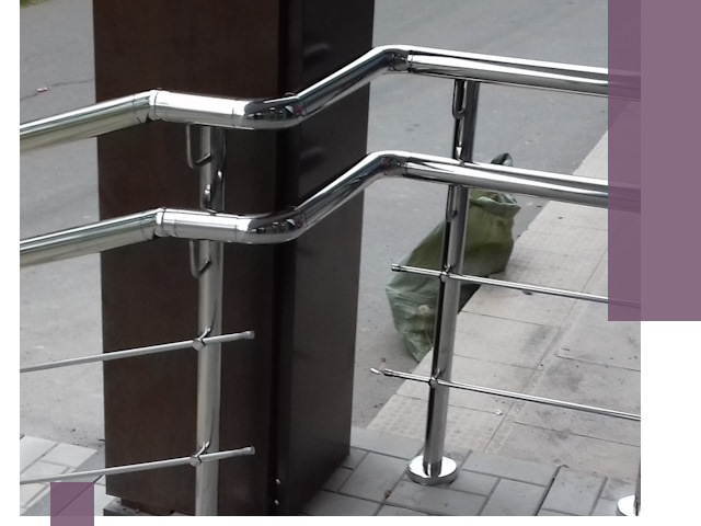 Монтаж поручней из нержавеющей стали в Устях-Куте качественно и быстро